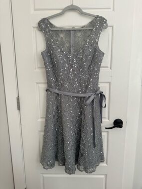 Morilee Dress with Sequin Detail size 14